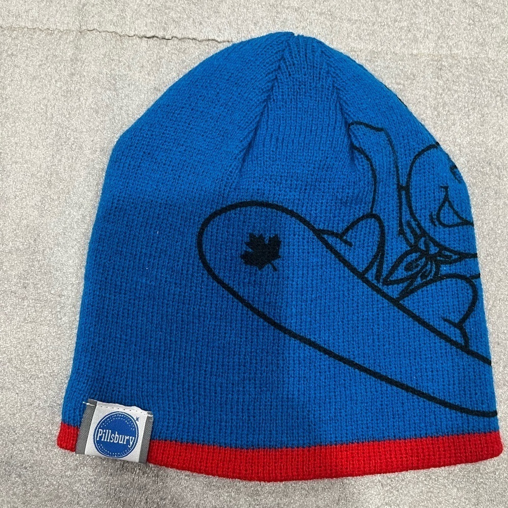 2010 Vancouver Olympics Pillsbury Doughboy Snowboarding Beanie Toque Canada